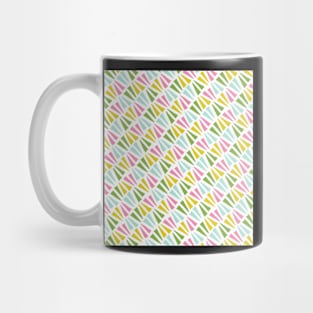 Spring Triangle Pattern Mug